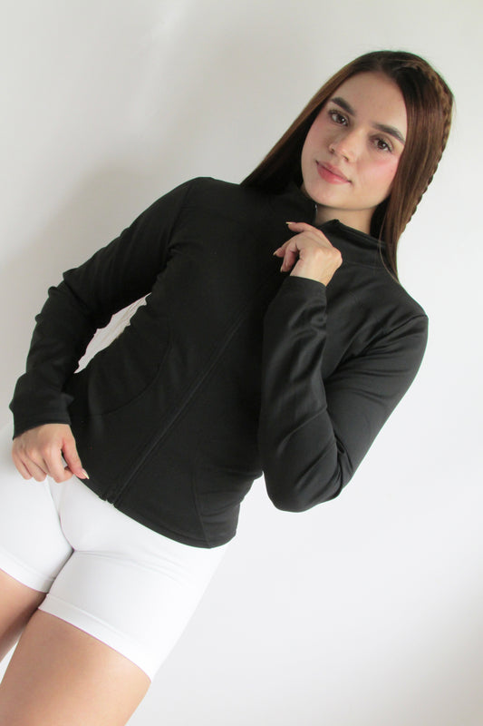 Jacket Fit Negro