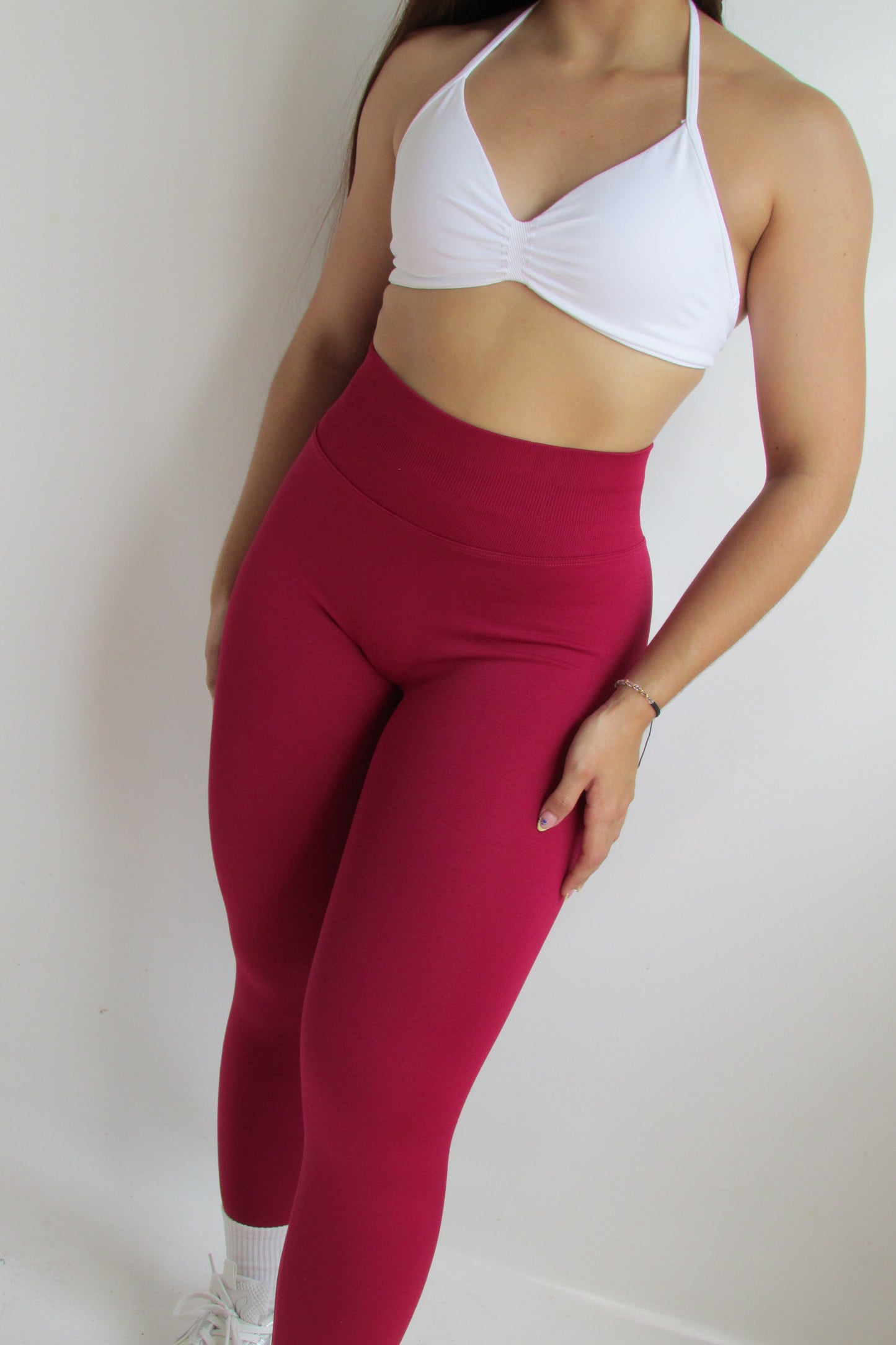 Leggins Premium Rojo Violeta