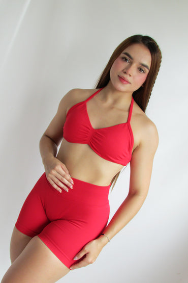 Short Tendencia Rojo