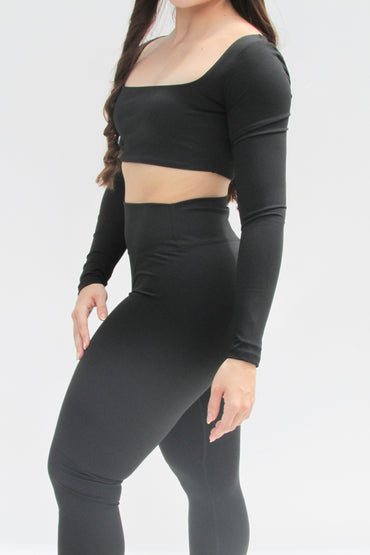 Set Marie Leggins Negro
