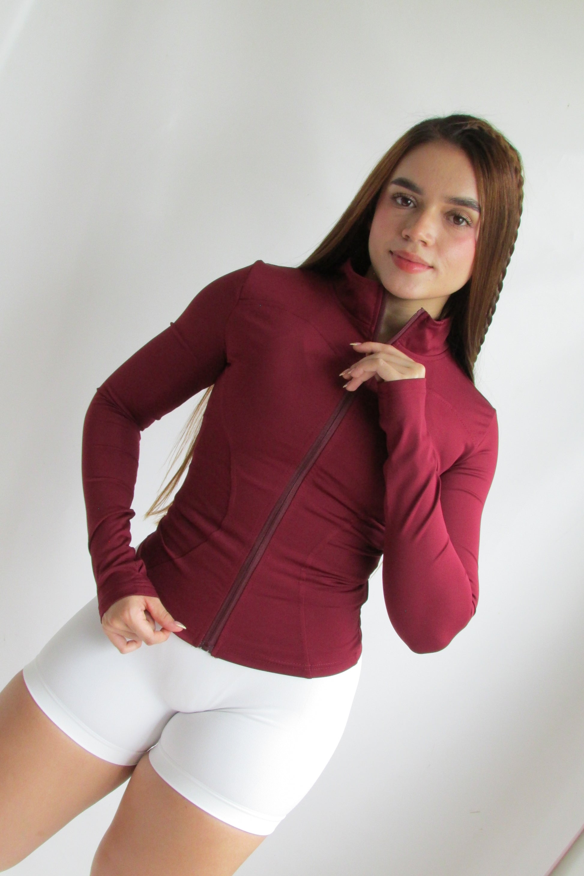 Jacket Fit Vinotinto