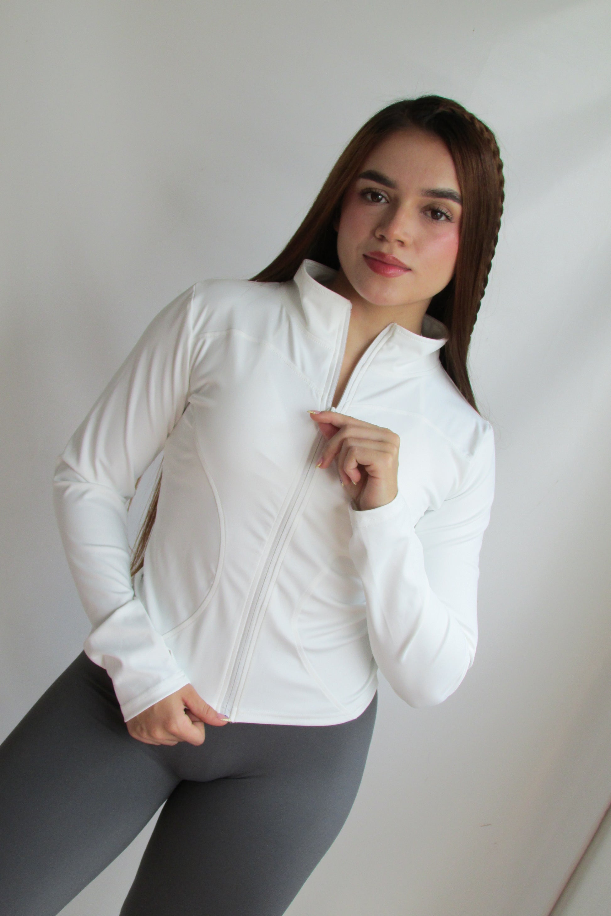 Jacket Fit Blanco