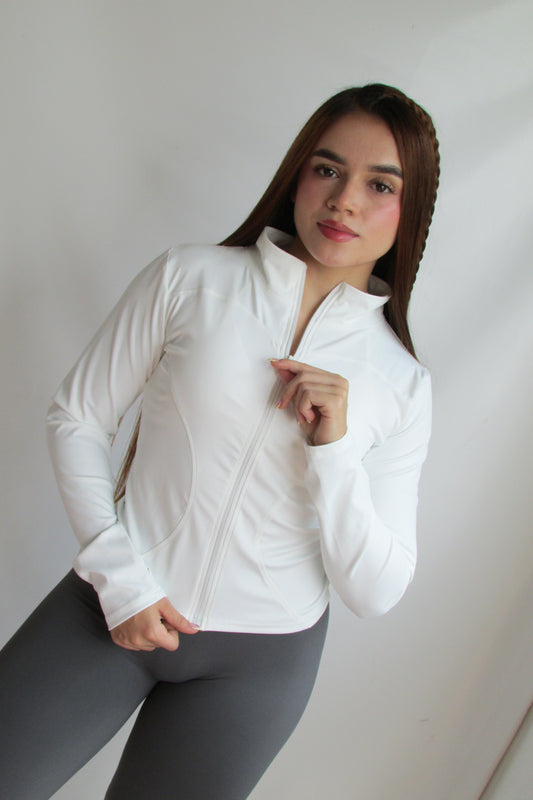 Jacket Fit Blanco