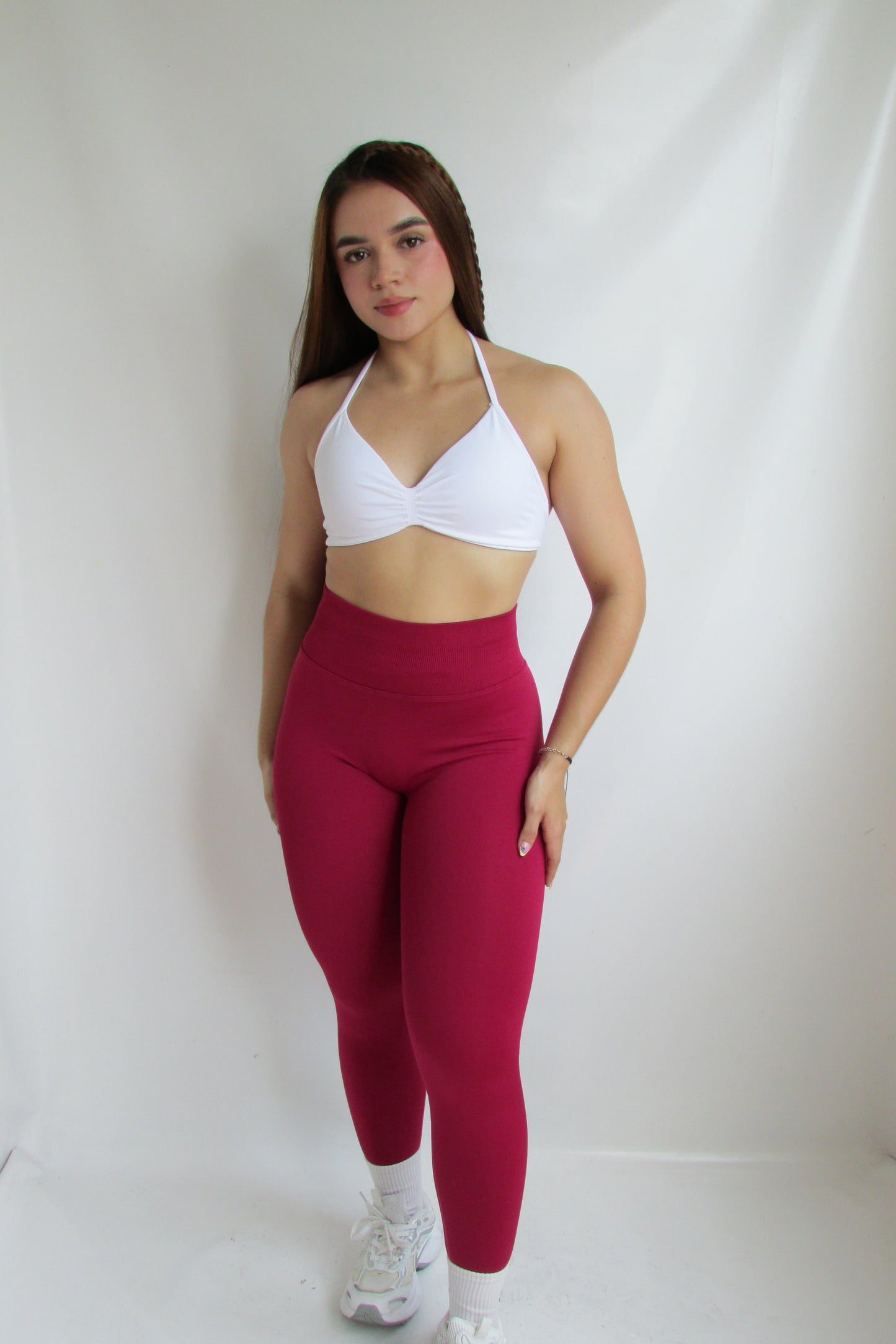 Leggins Premium Rojo Violeta