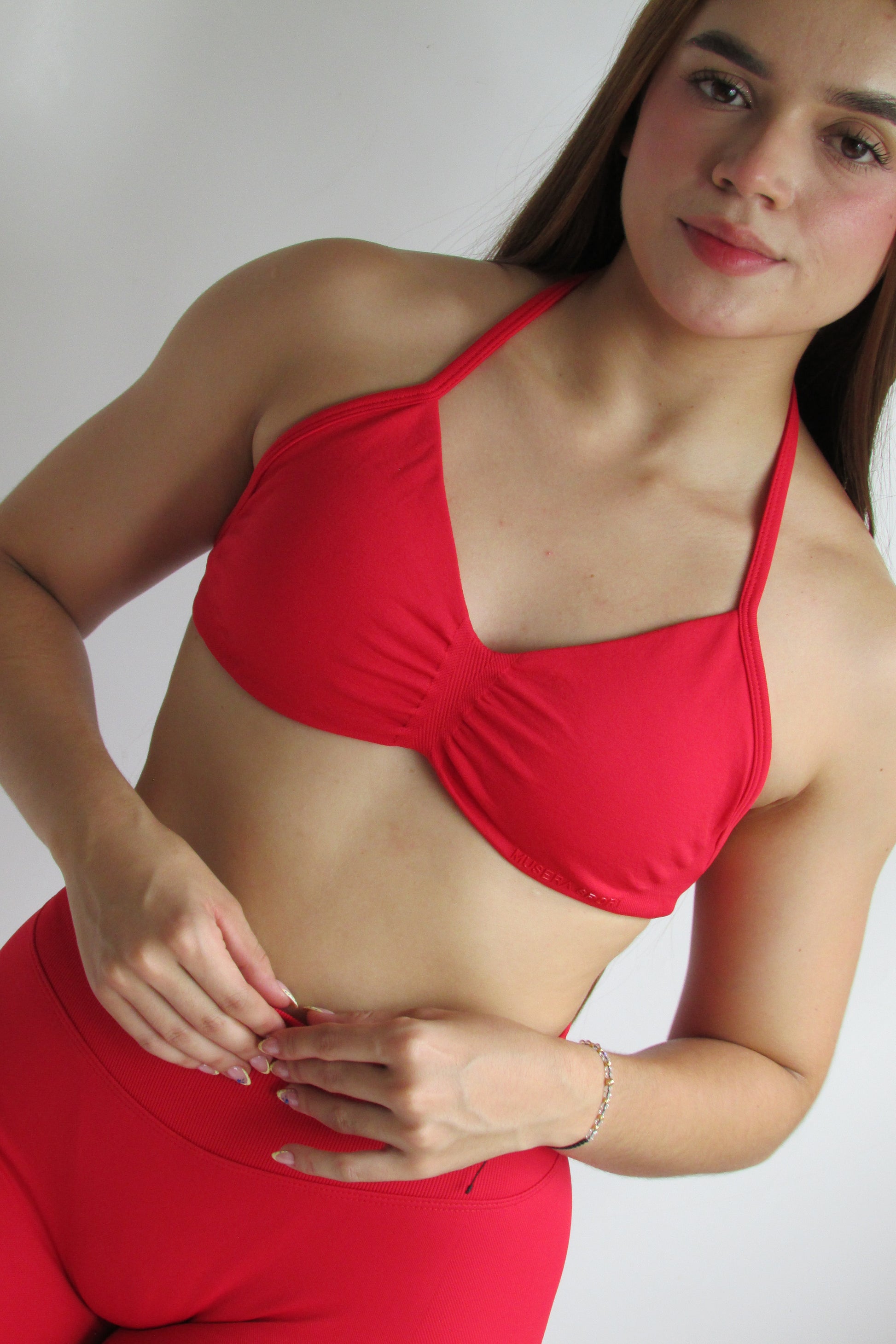 Top Mariposa Rojo