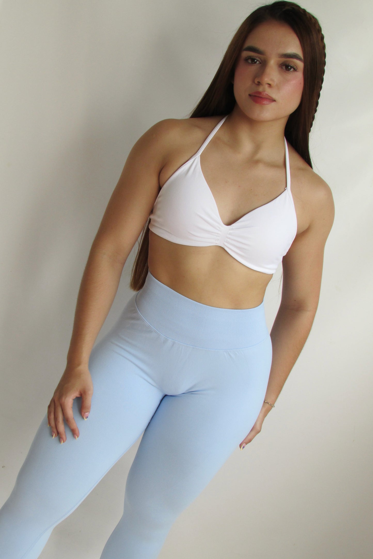 Leggins Premium Azul Bebe