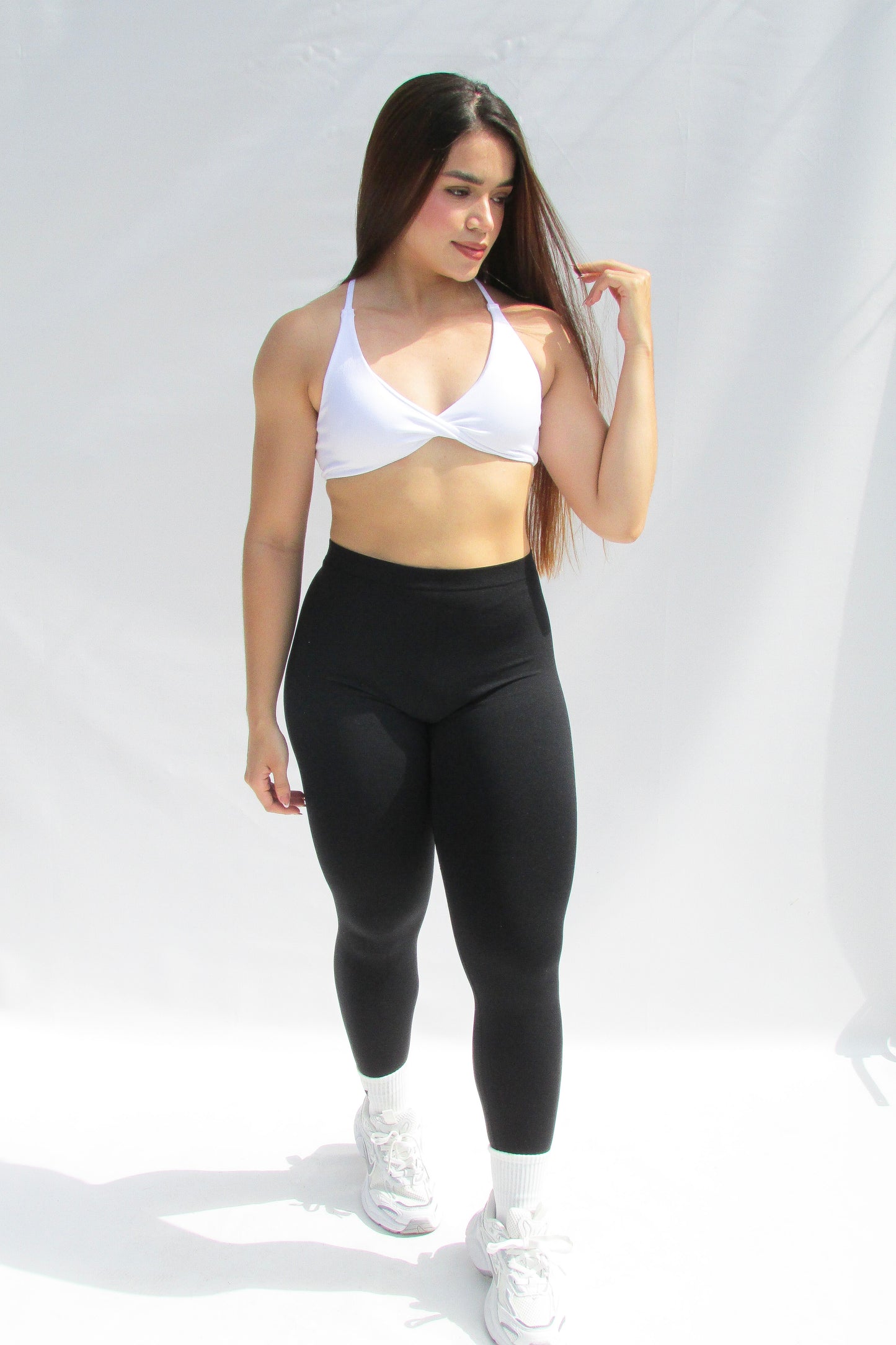 Leggins V Negro