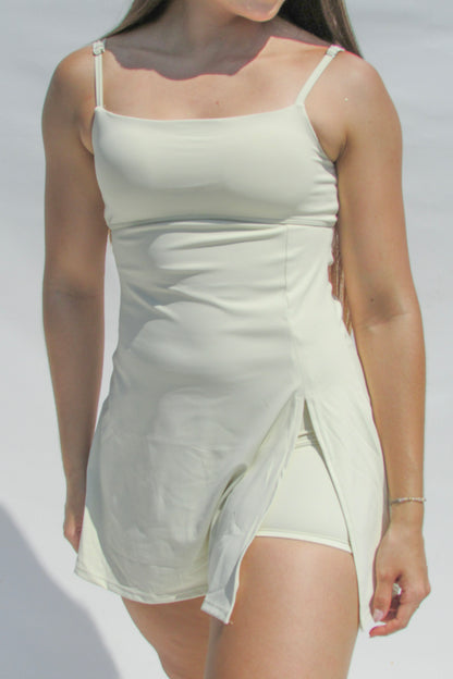 Frida Dress Hueso