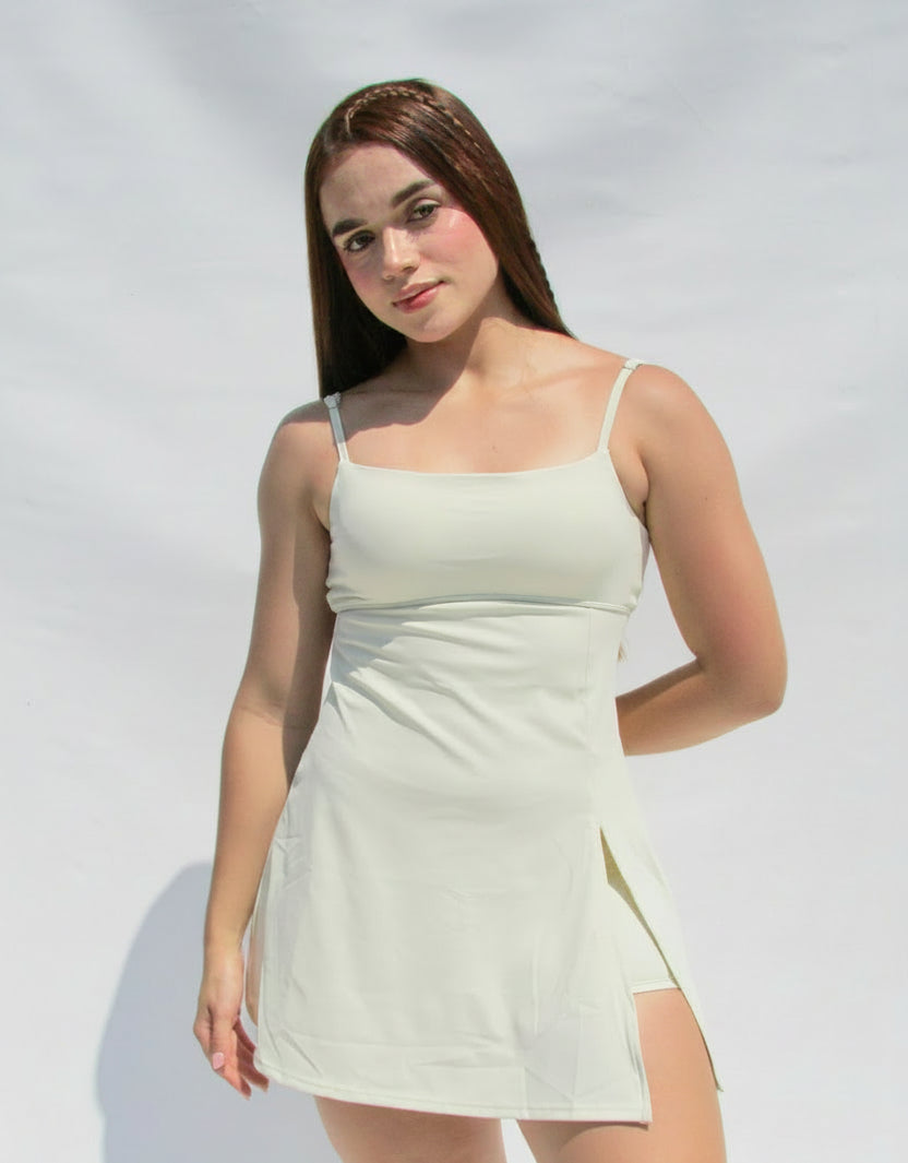 Frida Dress Hueso