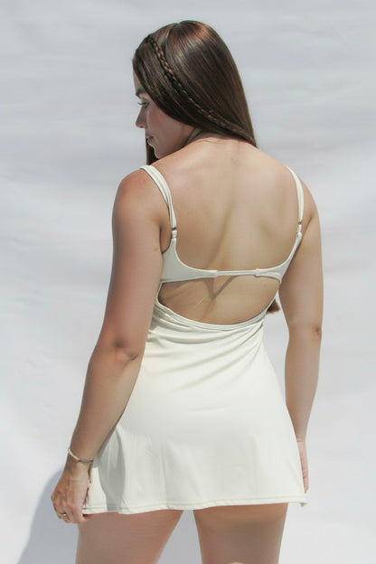Frida Dress Hueso