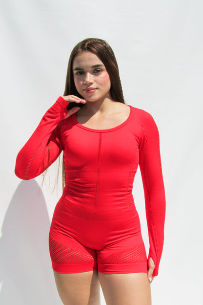 Enterizo Bucos Rojo