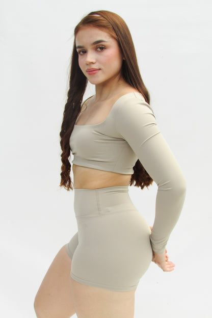 Set Marie Short Camel