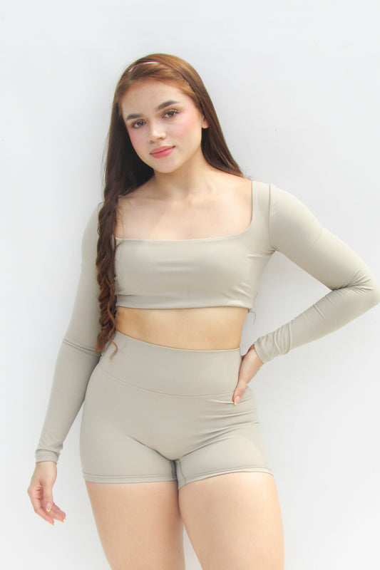 Set Marie Short Camel