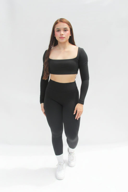 Set Marie Leggins Negro