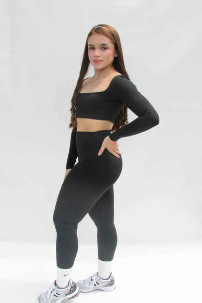 Set Marie Leggins Negro