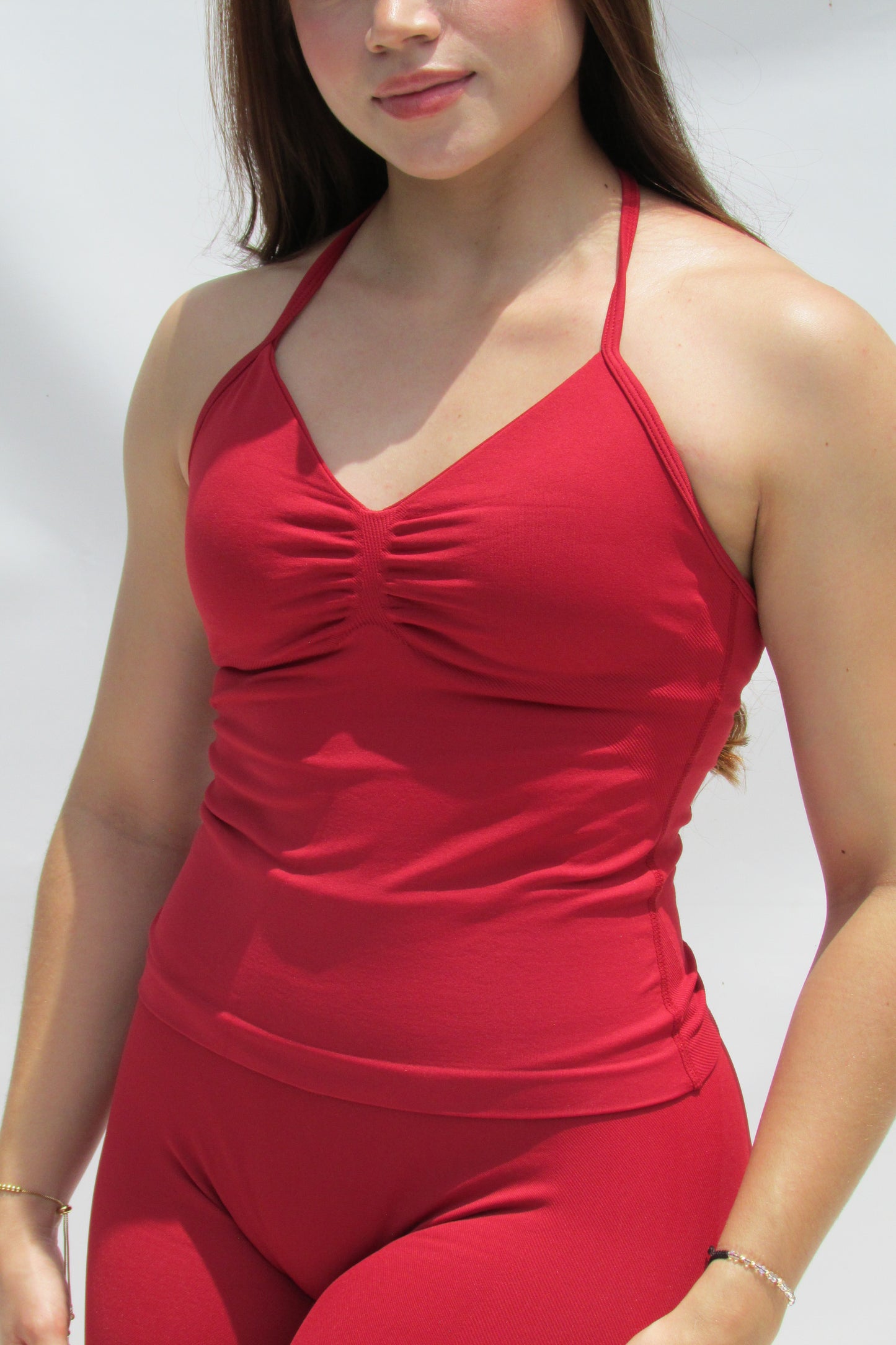 Blusa Fit Vinotinto