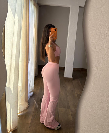 Leggins Bota Campana Rosa