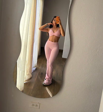 Leggins Bota Campana Rosa