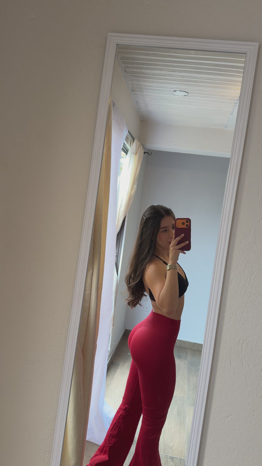 Leggins Bota Campana Vinotinto